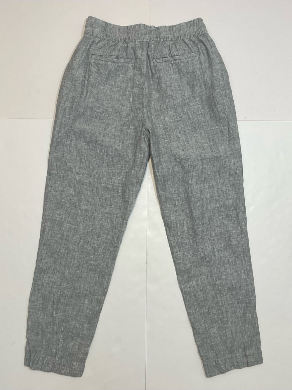 Athleta Bali 100% Linen Gray Women’s Ankle Pants Size S - Picture 11 of 11